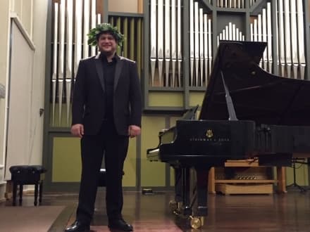 CASTELLAMONTE - Inizio di primavera in musica: laurea magistrale per Marco Sartore - FOTO