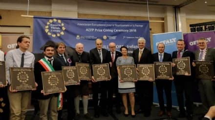 INGRIA - Medaglia d'argento per il Comune della Valle Soana nella Champions League dei Comuni Fioriti