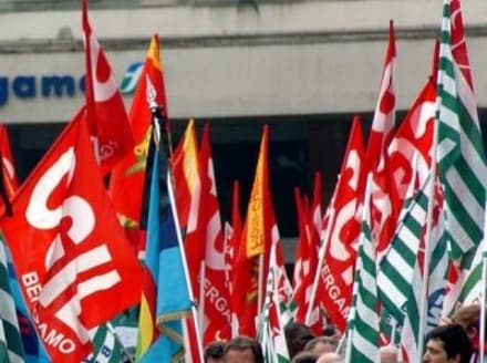 IVREA - Sciopero e corteo dei lavoratori Cic: 133 a rischio