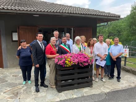 INGRIA - Paese in festa per i giudici del concorso «Comuni Fioriti» - FOTO