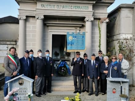 SAN MAURIZIO CANAVESE - Commemorato il primo Asso dell'aviazione italiana Luigi Olivari