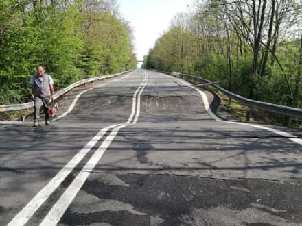 LOMBARDORE - Divieto di transito ai camion, intanto la 460 è ancora chiusa...