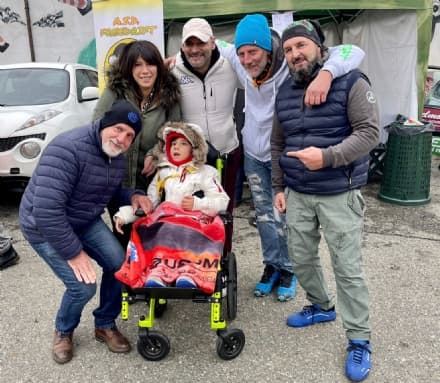 CASTELLAMONTE - La solidarietà per Gioele viaggia veloce con Freedrift