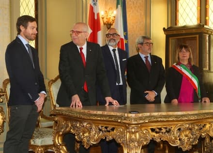 IVREA - Storico carnevale di Ivrea: presentati in sala Dorata i personaggi 2023 - FOTO