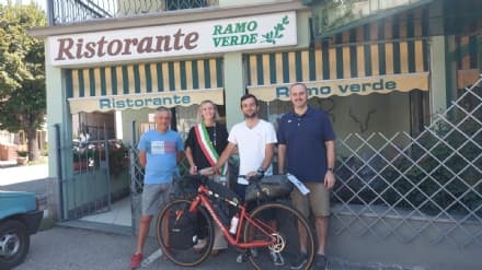 CUORGNE' - In bici sulla via Francigena fino a Canterbury: l'avventura green di Paolo Bossi - FOTO
