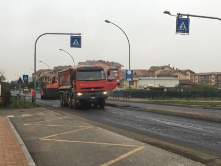 LEINI - Dopo le polemiche politiche, partono i lavori sulle strade