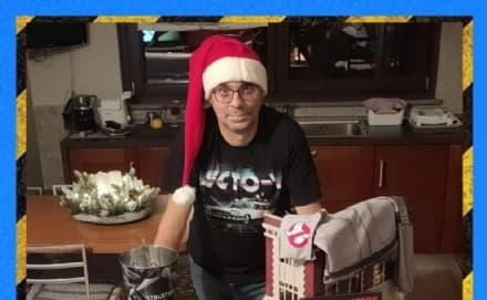 CASTELLAMONTE - La Ghostbusters mania approda in Canavese con l'acchiappafantasmi Fabio «Zubaben» Cuccè - FOTO