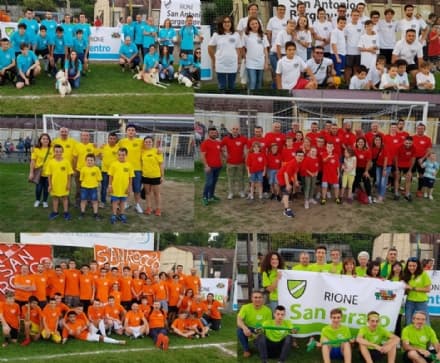 CASTELLAMONTE - Il grande ritorno del Palio sportivo dei Rioni - IL PROGRAMMA DELLE GARE