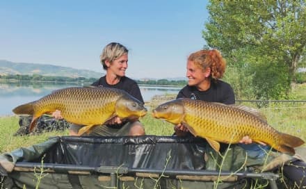 CHIESANUOVA - Carpfishing, Rita Saja e Luisella Crivaro trionfano al lago di Pietrafitta - FOTO