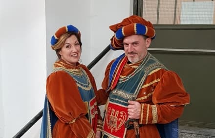 CASTELLAMONTE - Ecco la Bela Pignatera e il Primo Console dello Storico Carnevale - FOTO e VIDEO