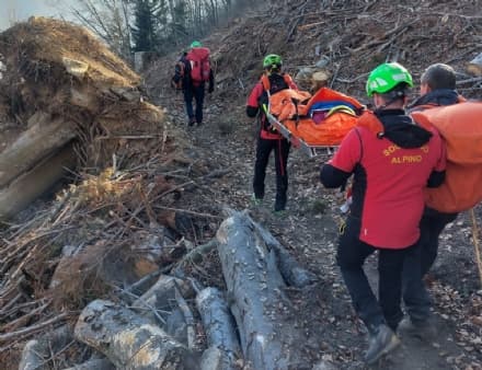 PONT-RONCO CANAVESE - Domenica di super lavoro per il Soccorso Alpino: due escursionisti salvati dai volontari - FOTO