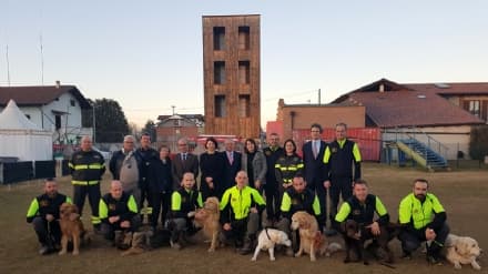 VOLPIANO - Maria Edera Spadoni ospite alla scuola delle unità cinofile