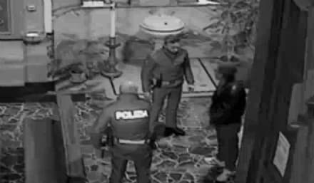 IVREA - Le telecamere del prete incastrano il ladro - VIDEO POLIZIA