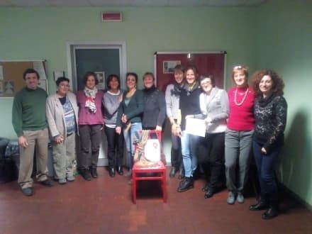 IVREA - Una sedia rossa anche nella sede dell'Arpa