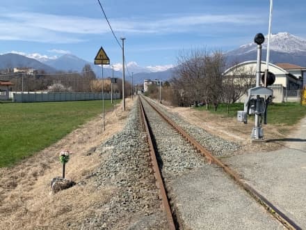VALPERGA - Glifosato utilizzato come diserbante lungo la ferrovia Rivarolo-Pont Canavese