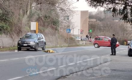 DRAMMA A BANCHETTE - Donna investita in via Circonvallazione: morta sul colpo - FOTO