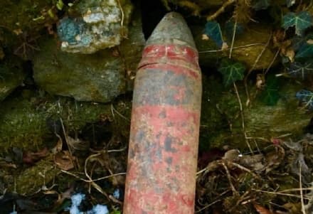 CINTANO - Trovato ordigno bellico: intervento degli artificieri