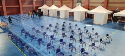 CHIVASSO - Pronto il nuovo centro vaccinale al PalaLancia: potrà vaccinare contro il covid oltre 600 persone al giorno - FOTO e VIDEO