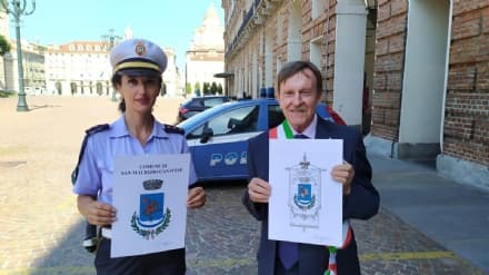 SAN MAURIZIO CANAVESE - Mattarella approva il nuovo stemma e il gonfalone del Comune