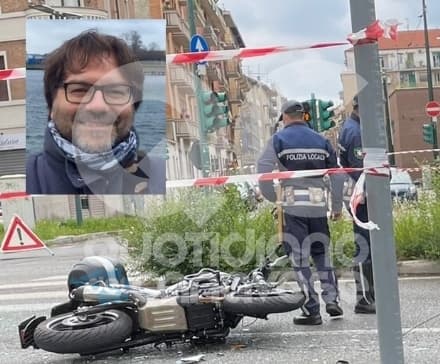 DRAMMA IN CORSO TRAPANI - Incidente auto contro moto, vittima un tecnico radiologo di Castellamonte