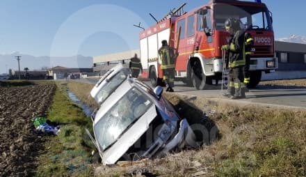 OZEGNA - Incidente stradale in via Fratelli Berra - FOTO E VIDEO