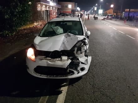 RIVAROLO - Brutto incidente stradale: tre auto coinvolte - VIDEO