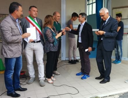 CASTELLAMONTE - Consegnata la palestra ristrutturata - FOTO