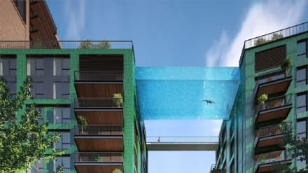 ARCHITETTURA - «Sky Pool», la piscina sul cielo di Londra