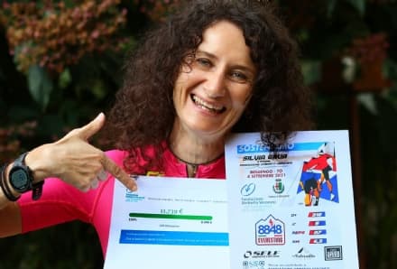 BOLLENGO - Everesting di Silvia: raccolti 11mila e 739 euro per la ricerca sui tumori femminili