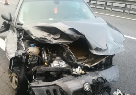 SAN GIORGIO - Incidente stradale sulla A5: un ragazzo ferito - VIDEO