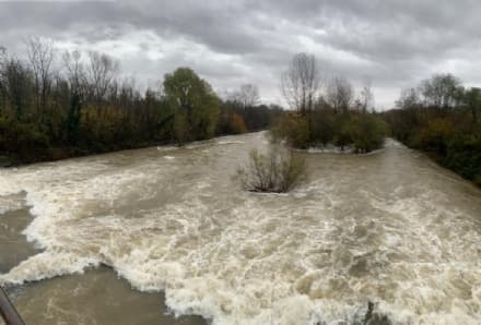 MALTEMPO - Migliora la situazione dei fiumi in tutto il Canavese. Resta chiusa l'autostrada Torino-Aosta