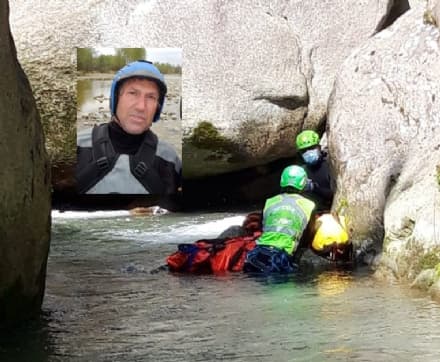 TRAGEDIA A LOCANA - Ugo Peroglio di Rivarolo Canavese muore nelle acque del torrente Piantonetto - FOTO