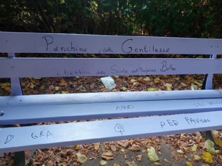 SAN BENIGNO - Una panchina viola per creare ponti intergenerazionali