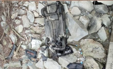 TRAGEDIA A BORGOFRANCO D'IVREA - Precipita con l'auto giù dal ponte: perde la vita un 60enne - FOTO e VIDEO