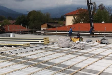 FAVRIA - Lavori in corso al plesso scolastico per la sicurezza degli studenti