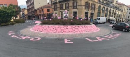 IVREA - «W il Giro e la F...!», la scritta diventa virale - FOTO