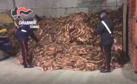CANAVESE - Furti di rame: carabinieri arrestano 9 persone - VIDEO