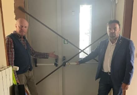 RIVAROLO CANAVESE - Richiedente asilo aggredisce il titolare dell'hotel Europa e un suo collaboratore - VIDEO