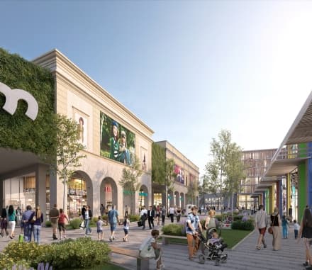 CASELLE OPEN MALL - Ecco come sarà il mega centro commerciale che aprirà nel 2022: previsti 2500 posti di lavoro - FOTO PROGETTO