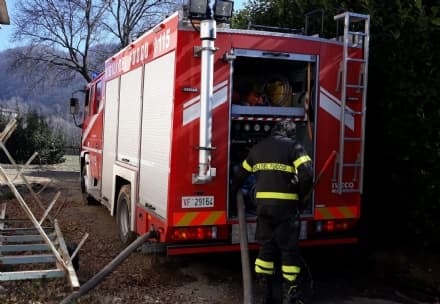 CANAVESE - Si alza il vento, numerosi interventi per i vigili del fuoco