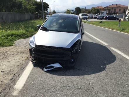 FAVRIA - Un altro incidente stradale sulla provinciale per Busano - VIDEO