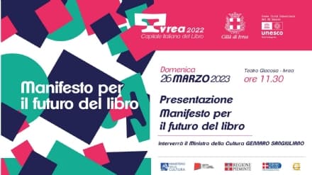 IVREA - Il ministro Sangiuliano in città per la capitale del libro