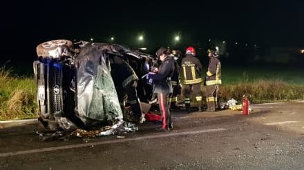 BALDISSERO-CASTELLAMONTE - Spaventoso incidente sulla provinciale 222: una donna ferita - FOTO E VIDEO