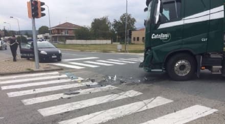 STRAMBINO - Incidente mortale: il camionista denunciato per omicidio stradale dai carabinieri