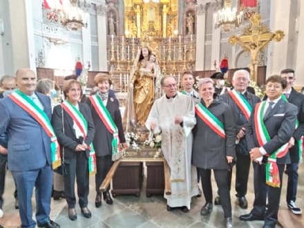 STRAMBINO - Celebrata la quinta incoronazione centenaria della Madonna del Rosario - FOTO