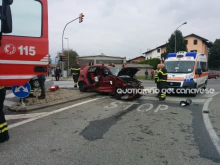 STRAMBINO - Incidente in frazione Carrone muore una donna incinta - FOTO e VIDEO