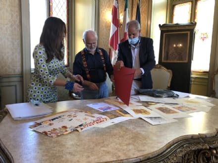 IVREA - Le opere del maestro Eugenio Pacchioli donate alla città