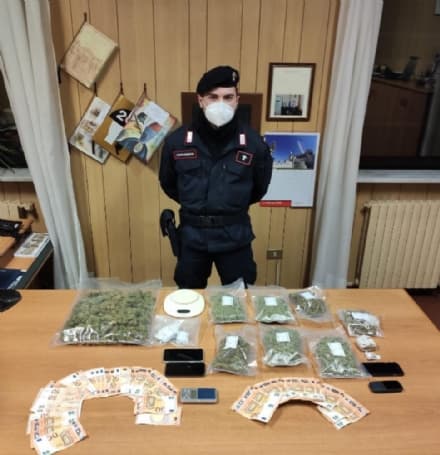 SAN MAURIZIO CANAVESE - Sequestro di 1,2 chili di super marijuana, tre arresti dei carabinieri - VIDEO