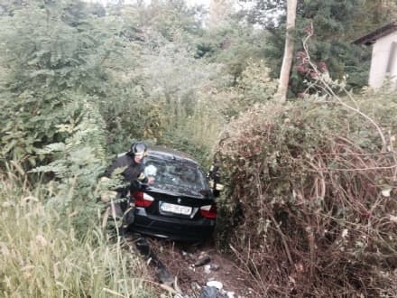 MONTANARO - Incidente stradale auto contro camion: un ferito - FOTO