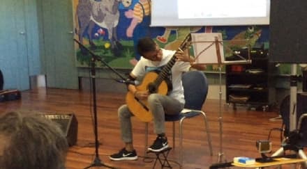 SAN GIUSTO-RIVAROLO - Il giovane Bishal, dopo due anni di stop a causa di una malattia, è tornato a suonare